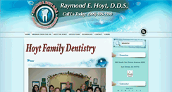 Desktop Screenshot of hoytdentistry.com