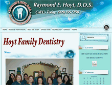 Tablet Screenshot of hoytdentistry.com